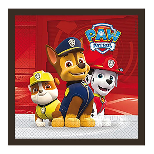 Servetter Paw Patrol 20-Pack