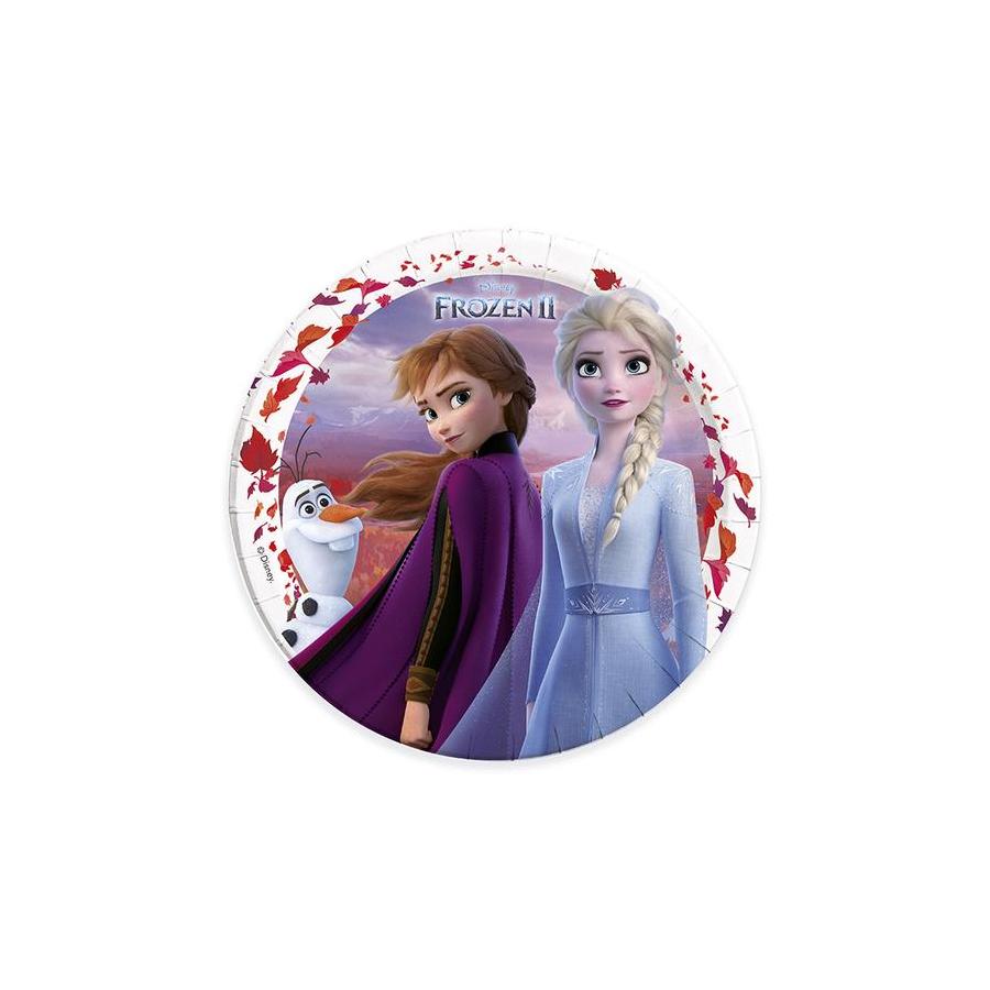 Kalaspaket Tema Frozen 2 8-Pack | Muggar, Tallrikar, Servetter & Partyhattar