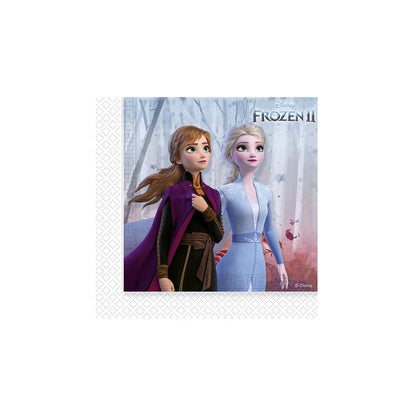 Kalaspaket Tema Frozen 2 8-Pack | Muggar, Tallrikar, Servetter & Partyhattar