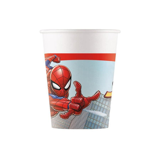 Pappersmugg Spider-Man 8-pack