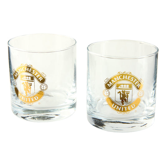 Whiskyglas Manchester United 2-Pack