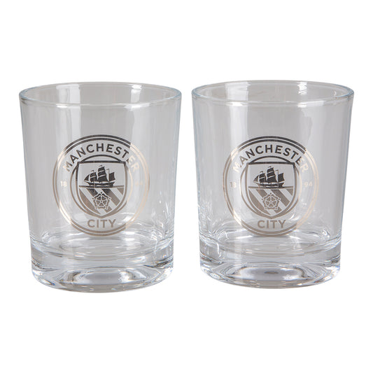 Whiskyglas Manchester City 2-Pack